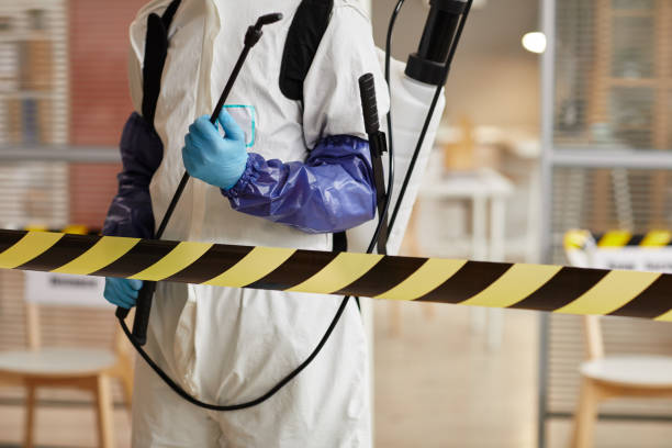 Professional Biohazard technician working in Encino, TX